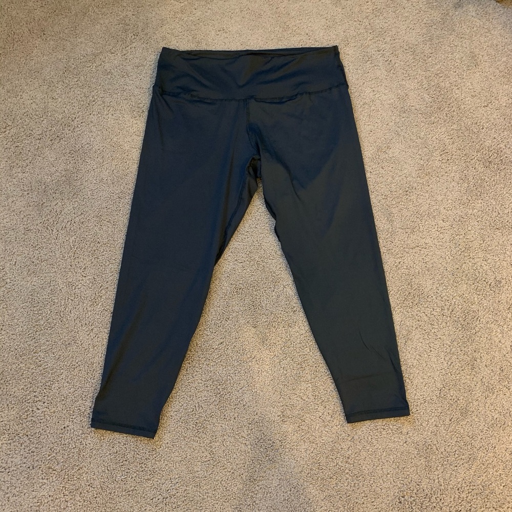 NEW XXL/1X Size Black Athletic Leggings - Picture 5 of 10